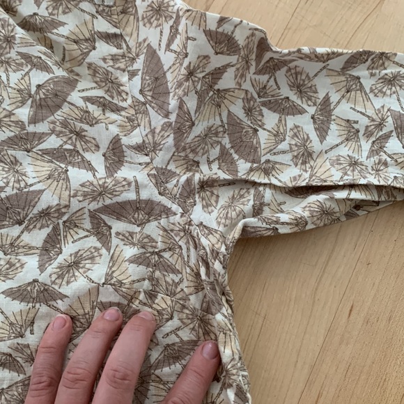 Linen button up - Picture 8 of 8